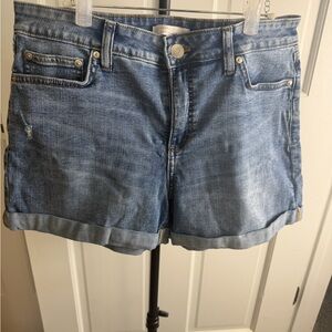 LC Lauren Conrad Light Blue Denim Shorts